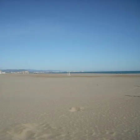 Piso Playa Patacona/Malvarrosa Valenza Esterno foto
